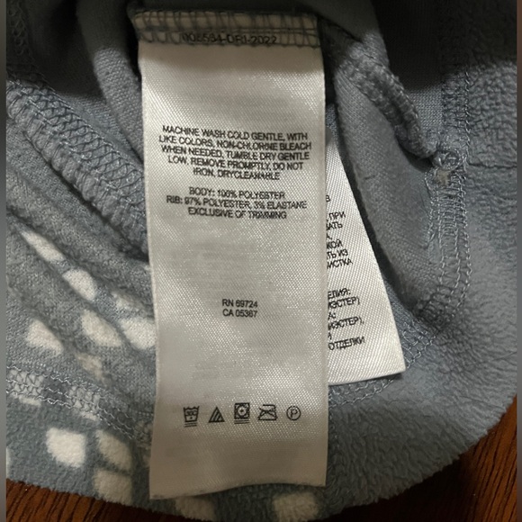 Columbia women’s medium quarter zip fleece pullover sweater, grey white - Picture 11 of 13